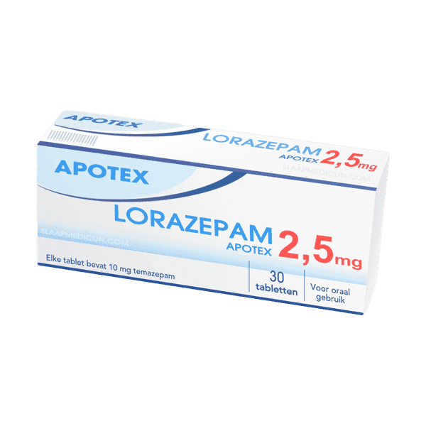 Lorazepam 2.5 mg