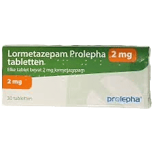 Doosje Lormetazepam 2 mg van Prolepha